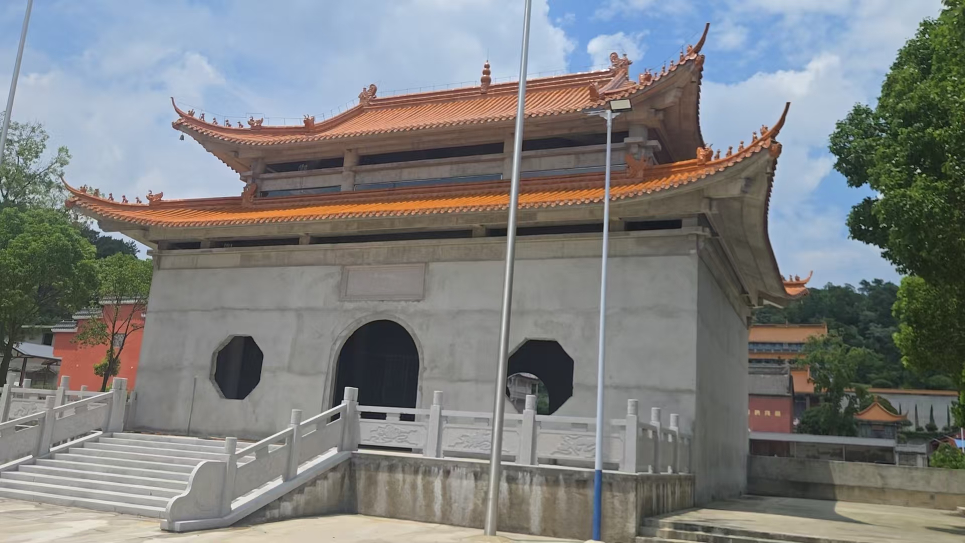  仿古金属瓦工程案例
