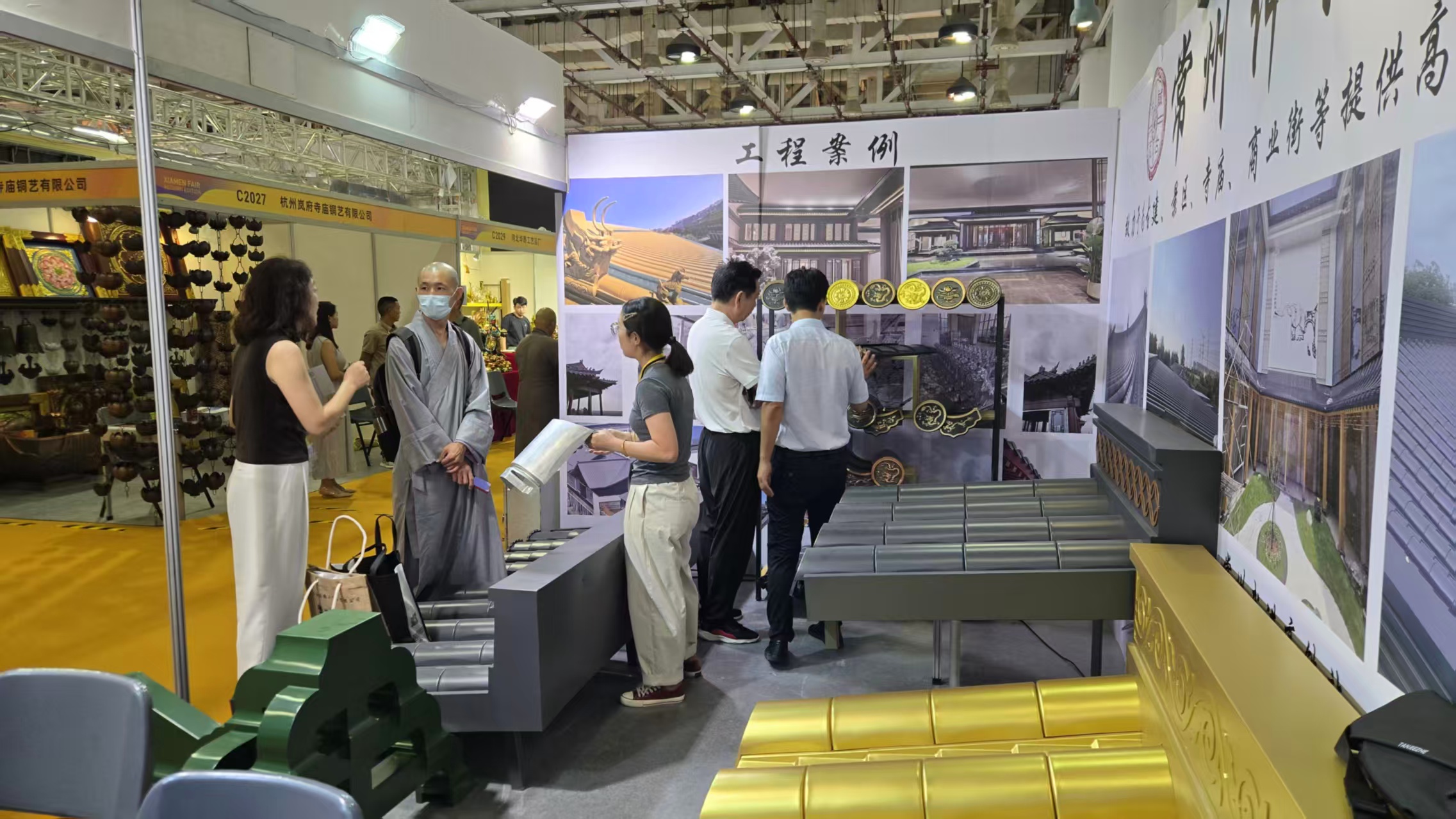  仿古金属瓦工程案例