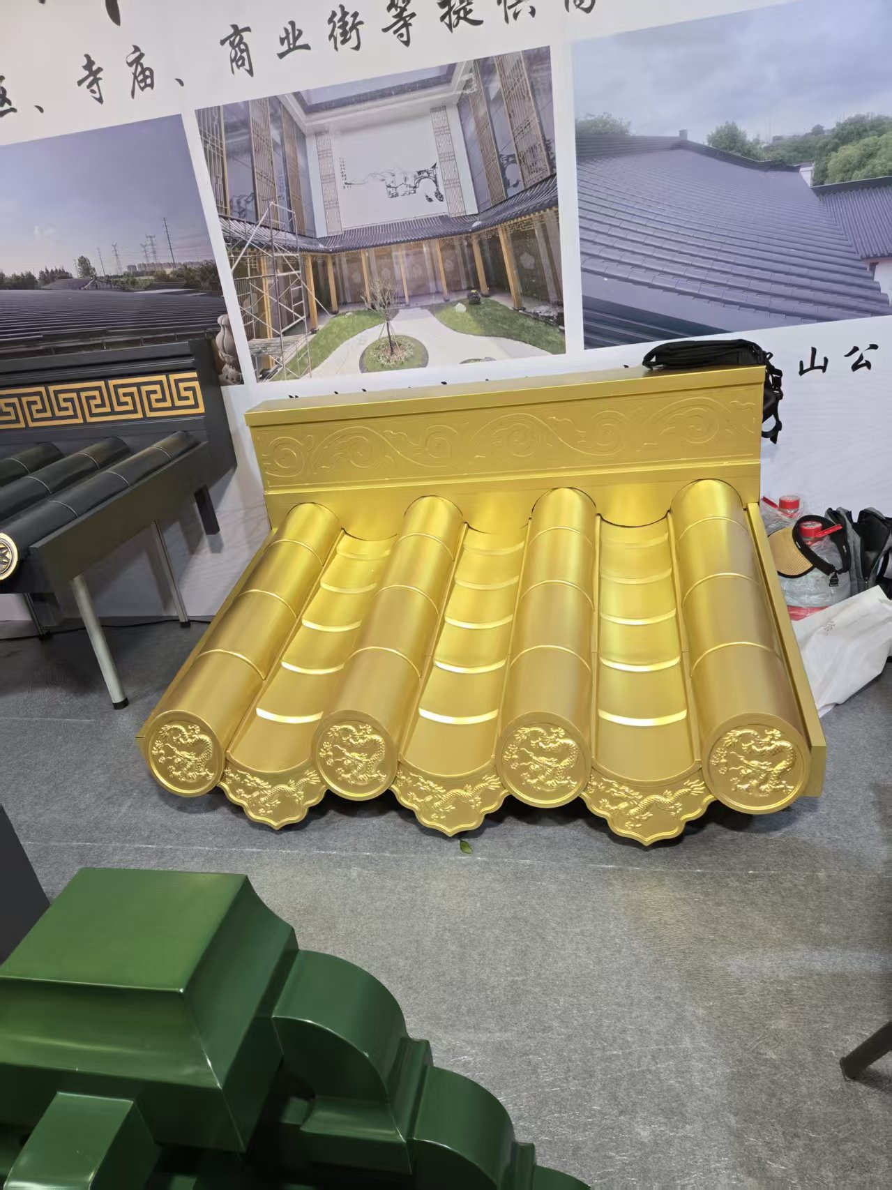  仿古金属瓦工程案例